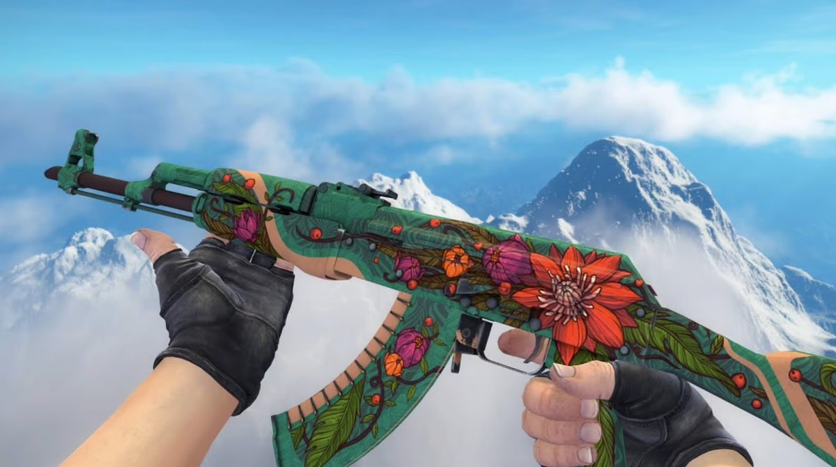 This is the Wild Lotus limited edition weapon skin for Counter Strike 2, and it costs at least US$10,000 – a good argument for true asset ownership